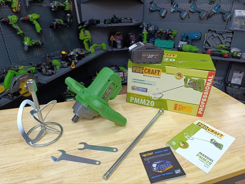 Миксер Аккумуляторный ProCraft Гарантия 36мес