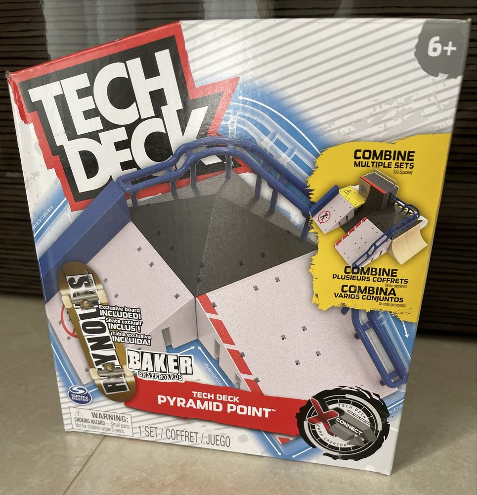 Tech Deck - rampa + deskorolka