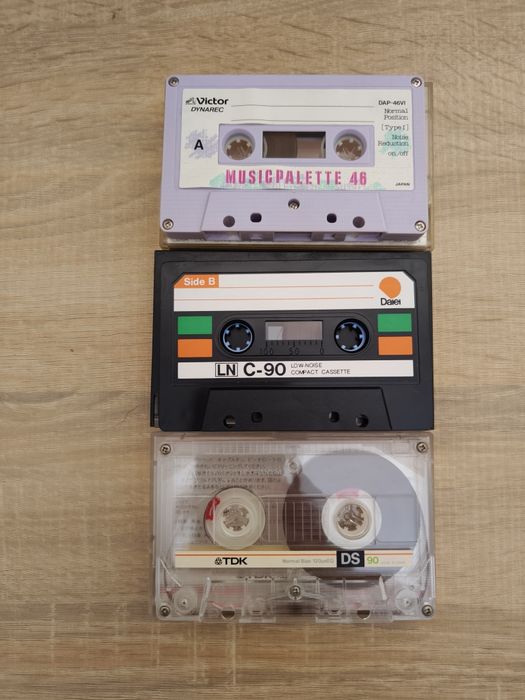 Аудиокассеты/кассеты TDK,VICTOR
