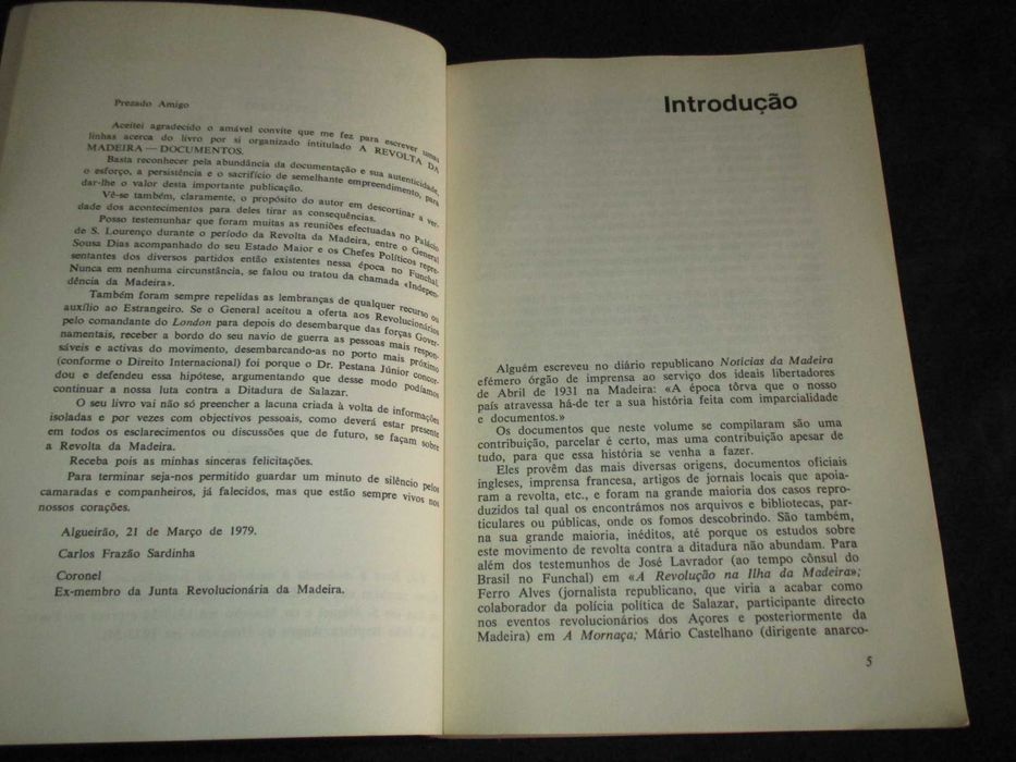 Livro A revolta da Madeira João Soares 1979