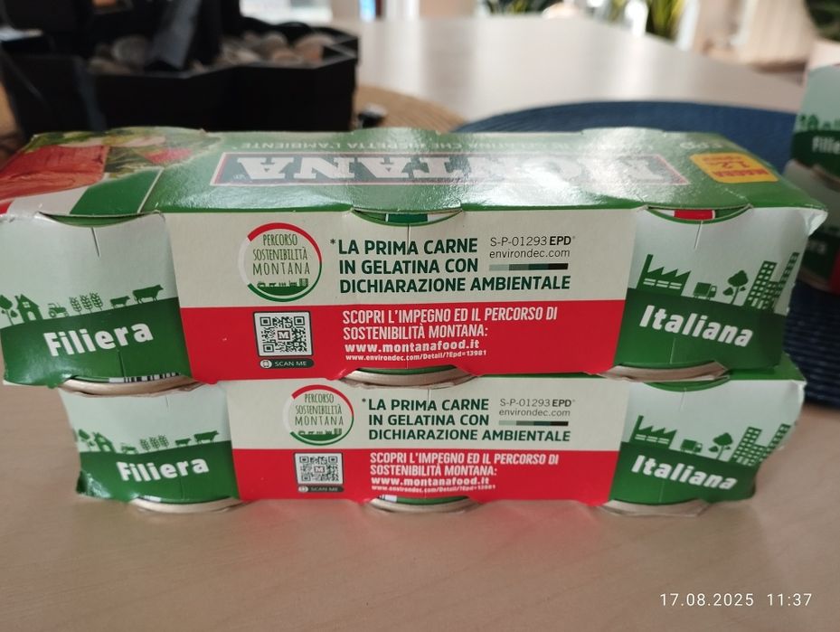 Montana konserwa wołowa wołowina w galarecie 6 sztuk po 70 g