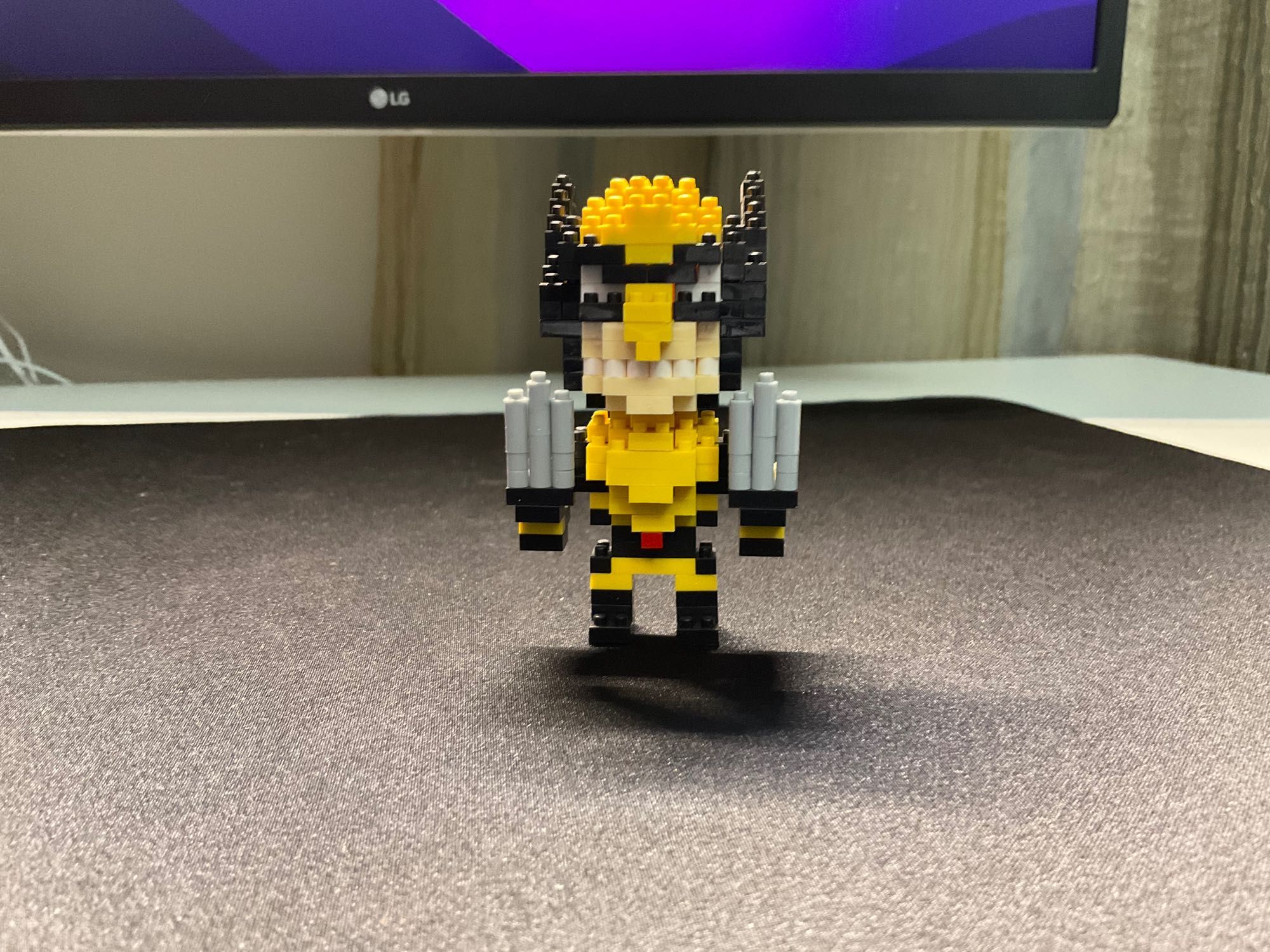 Mini Lego X-Men Logan Wolverine Blocos