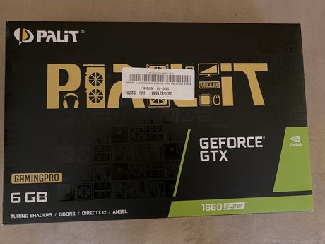 Karty graficzne  GeForce GTX 1660 Super Palit