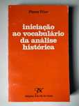 Iniciação ao Vocabulário da Análise Histórica