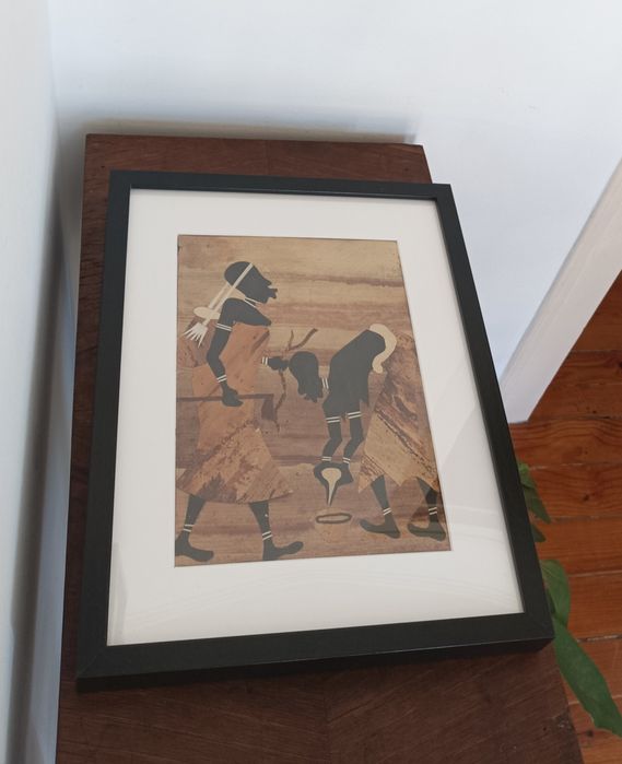 Moldura arte africano