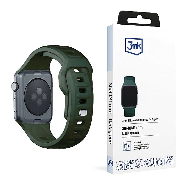 Pasek silikonowy 3mk Silicone Watch Strap do Apple Watch 38 / 40 / 41