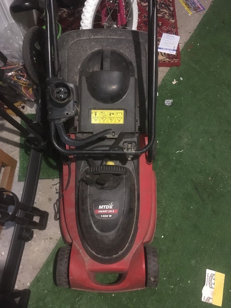 Kosiarka elektryczna 1400w MTD SMART 38E