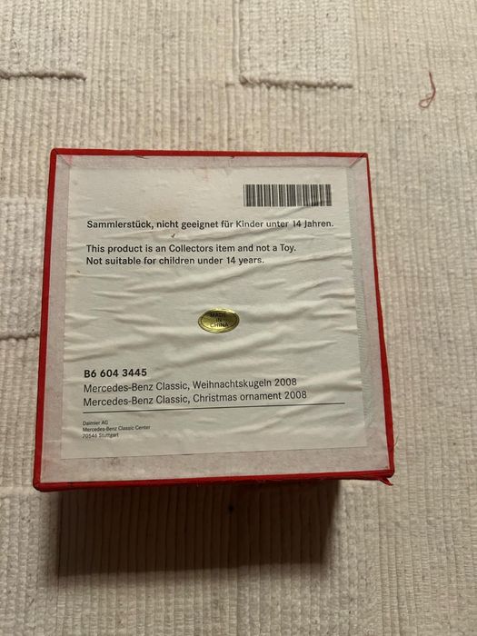 Bombki mercedes benz