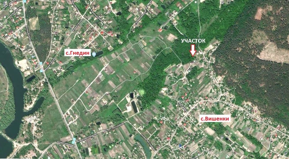 Вишенки участок 23.60 соток под строительство