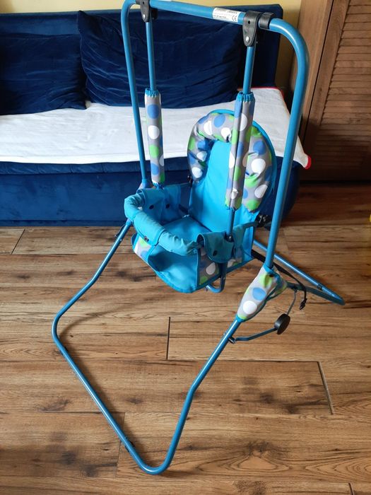 huśtawka domowa/ogrodowa na stelażu