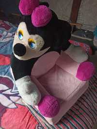 Fotel dziecięcy Myszka Miki