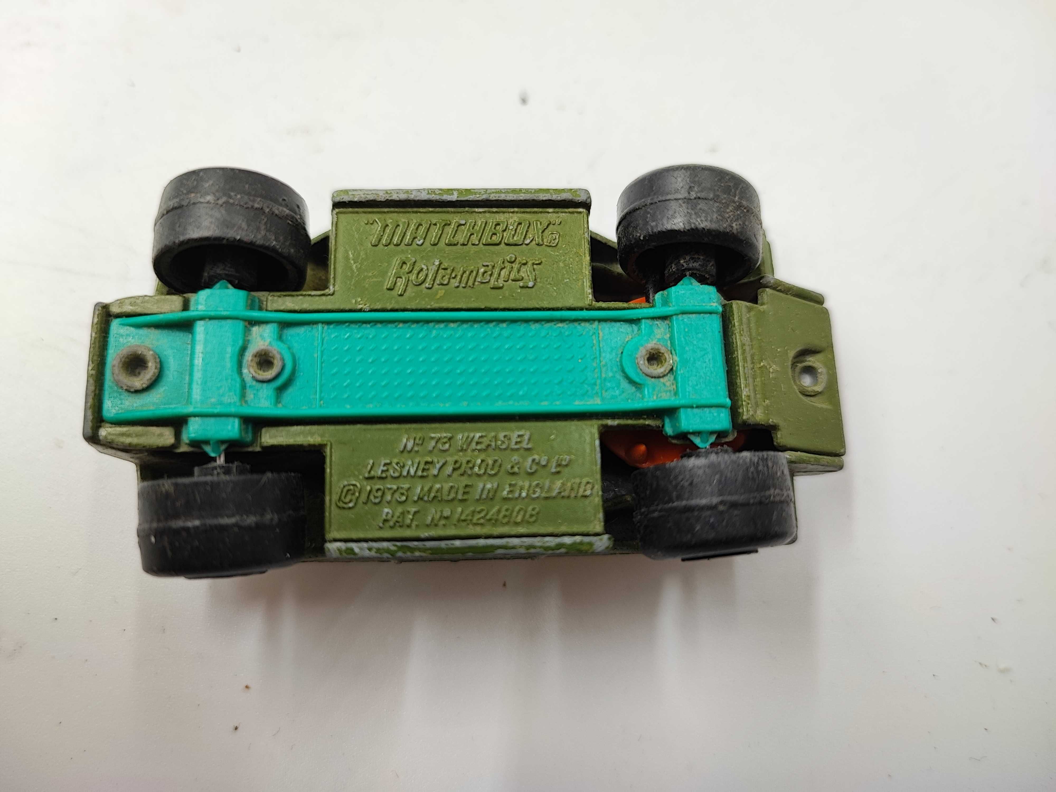 Matchbox 1973 Rolamatic No 73 Weasel Tank