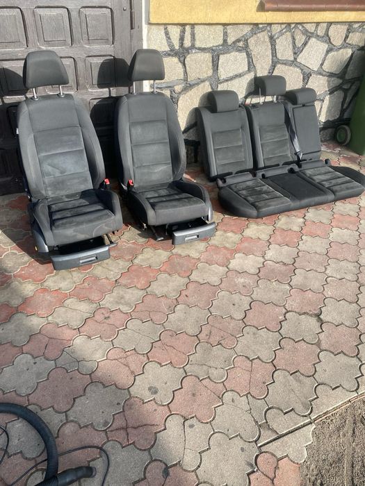 Komplet Foteli vw golf 6 alcantara