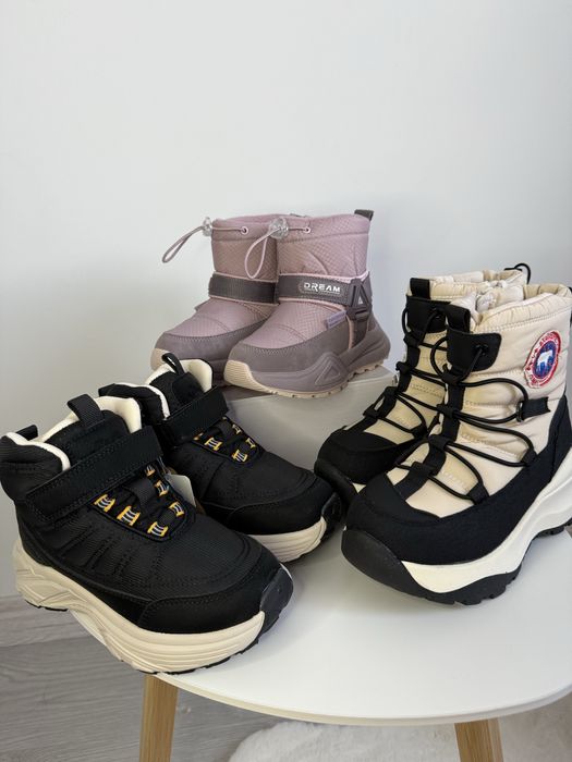 Чоботи на дівчинку 27-38р. сноубутси