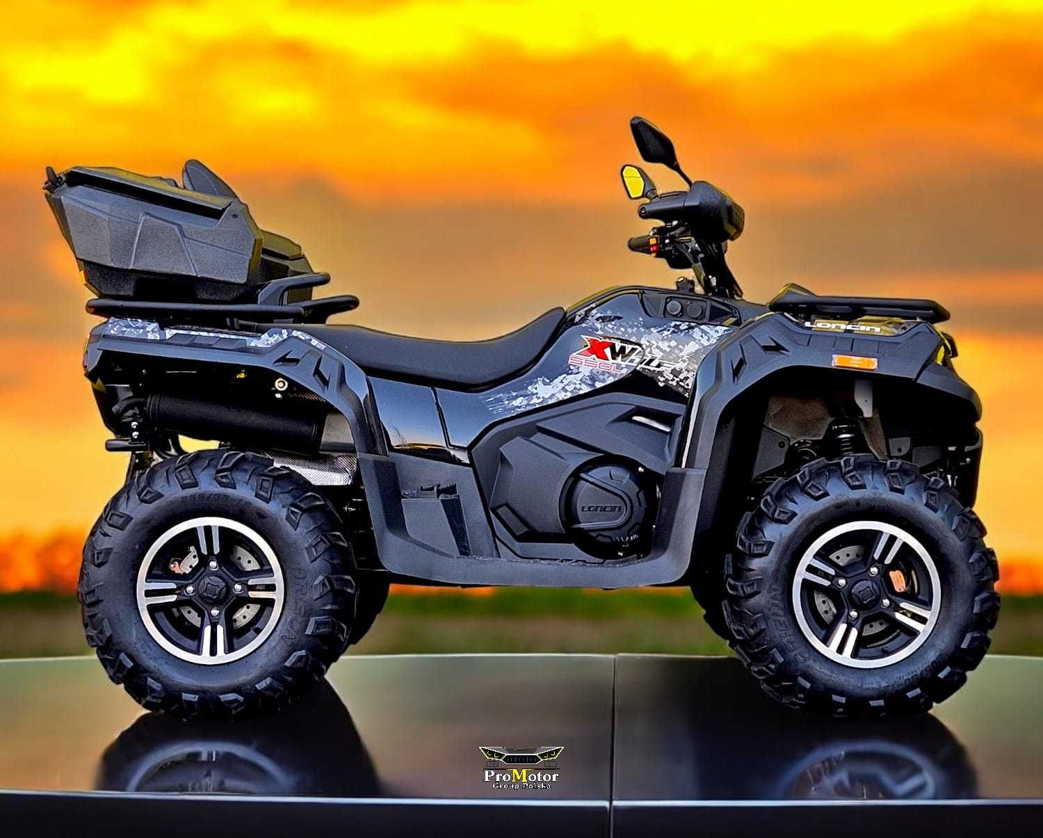 LONCIN XWOLF 550L EPS //  kufer pług / wspomaganie / ProMotor / 2024 /