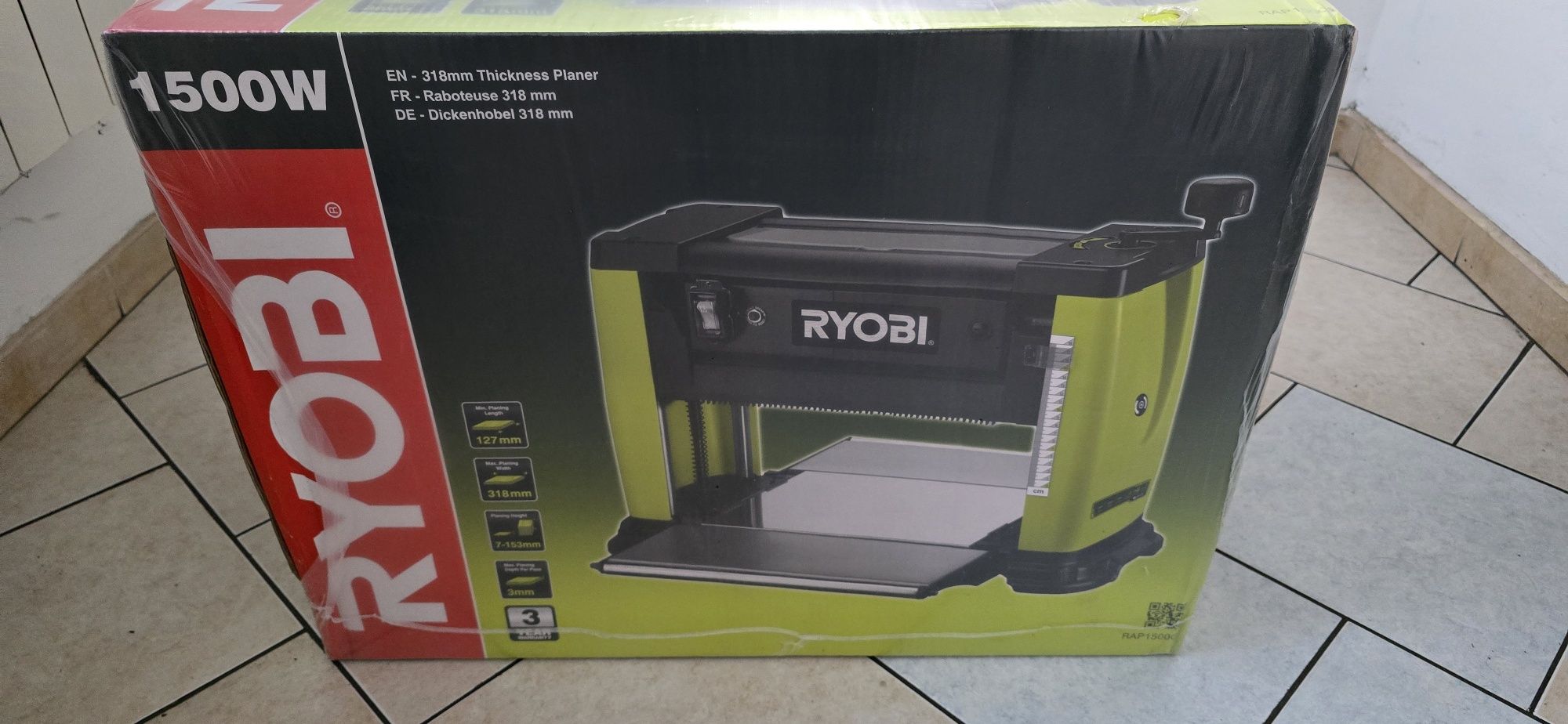 Heblarka, strugarka RYOBI