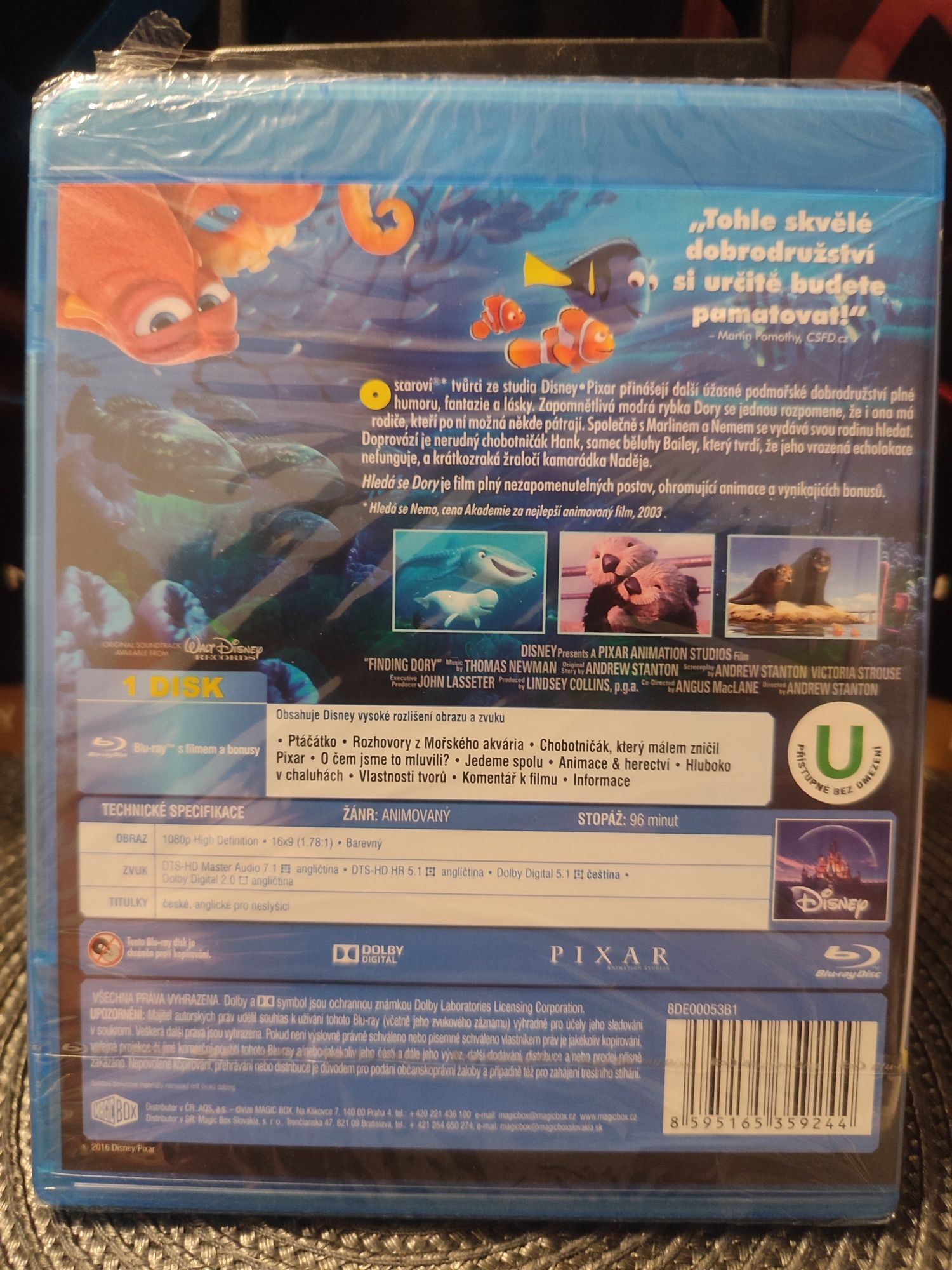 Film blu-ray Gdzie jest Dory Pl