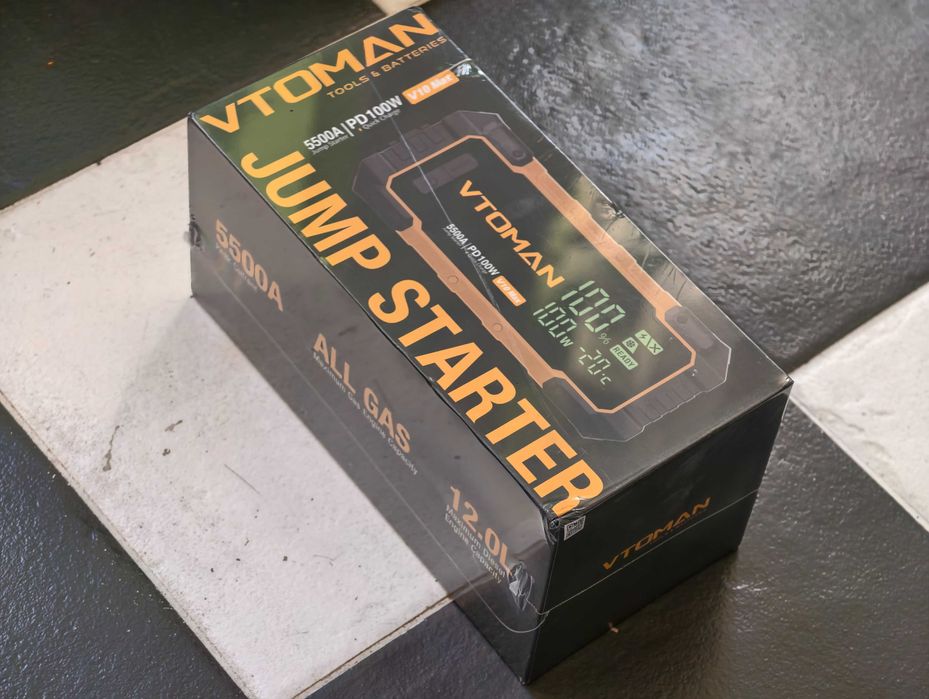 NOWE Urządzenie rozruchowe VTOMAN V10 Max powerbank Jump Starter