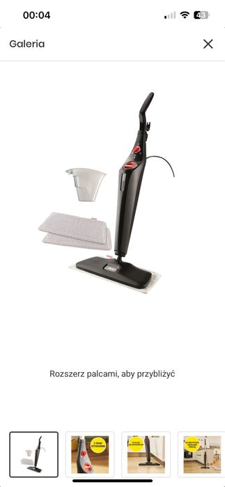 Mop parowy Vileda Steam Plus Xxl