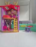 Enchantimals domek Jelonka lalka Jelonek meble Mattel pudełko