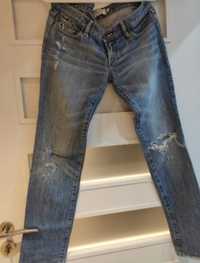 Spodniei jeansy abercrombie and Fitch XS