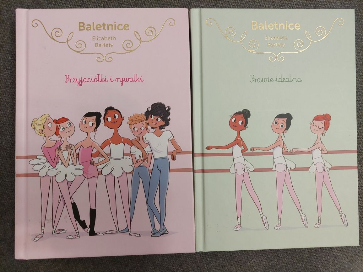 Książki " BALETNICE" 2 części- komplet