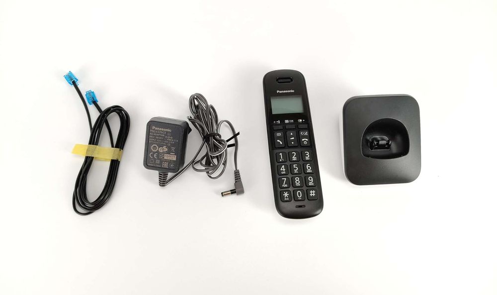 Cyfrowy Telefon bezprzewodowy Panasonic kx-tgb610jtw czarny