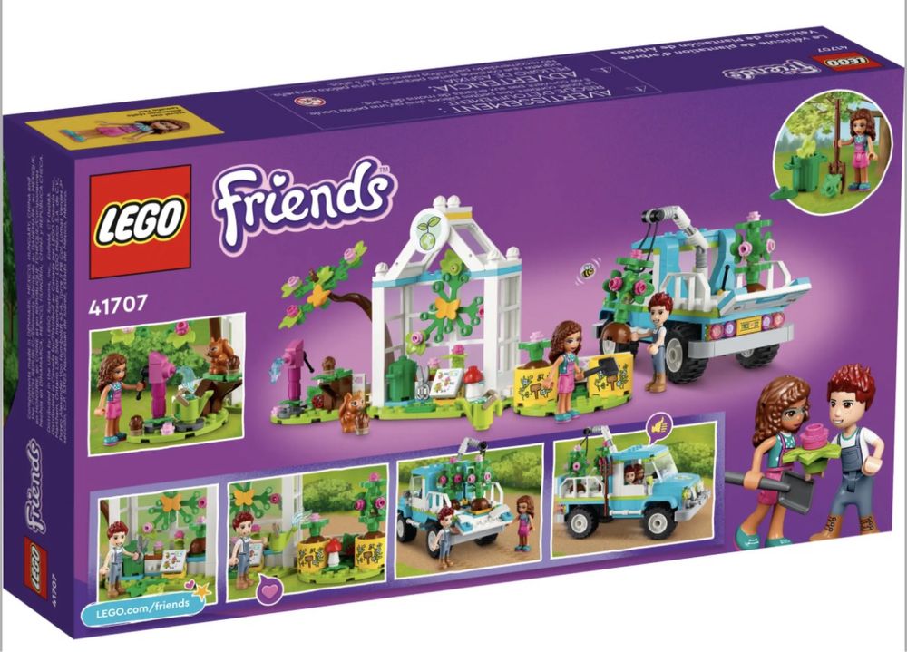 Zestaw LEGO® Friends Furgonetka do sadzenia drzew 41707