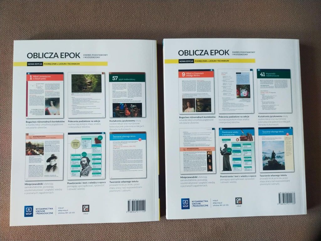 Podręcznik Oblicza Epok 2.1 i 2.2