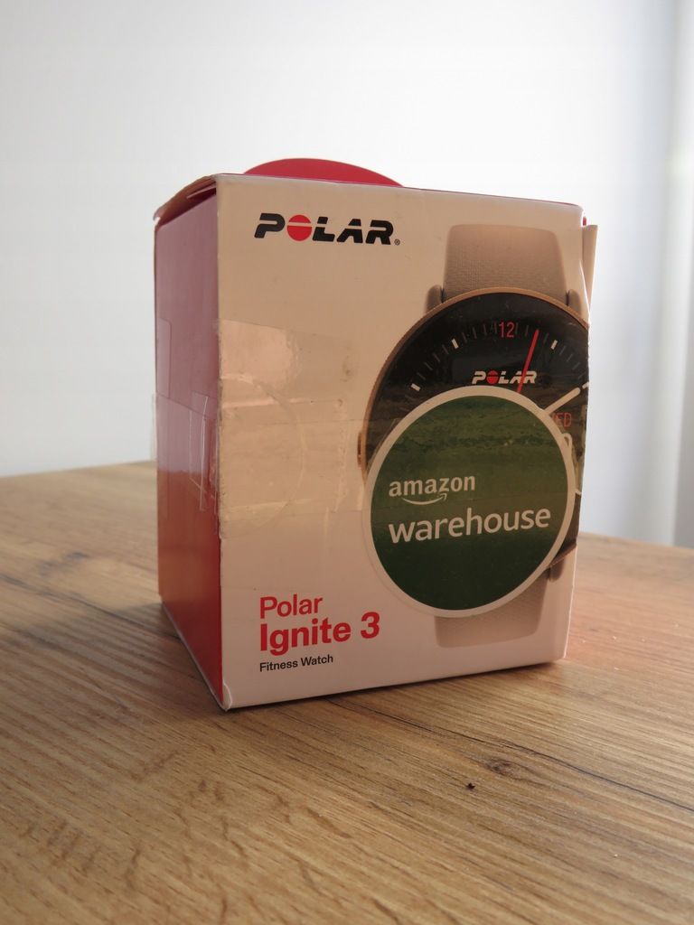 Smartwatch zegarek sportowy Polar Ignite 3 szary