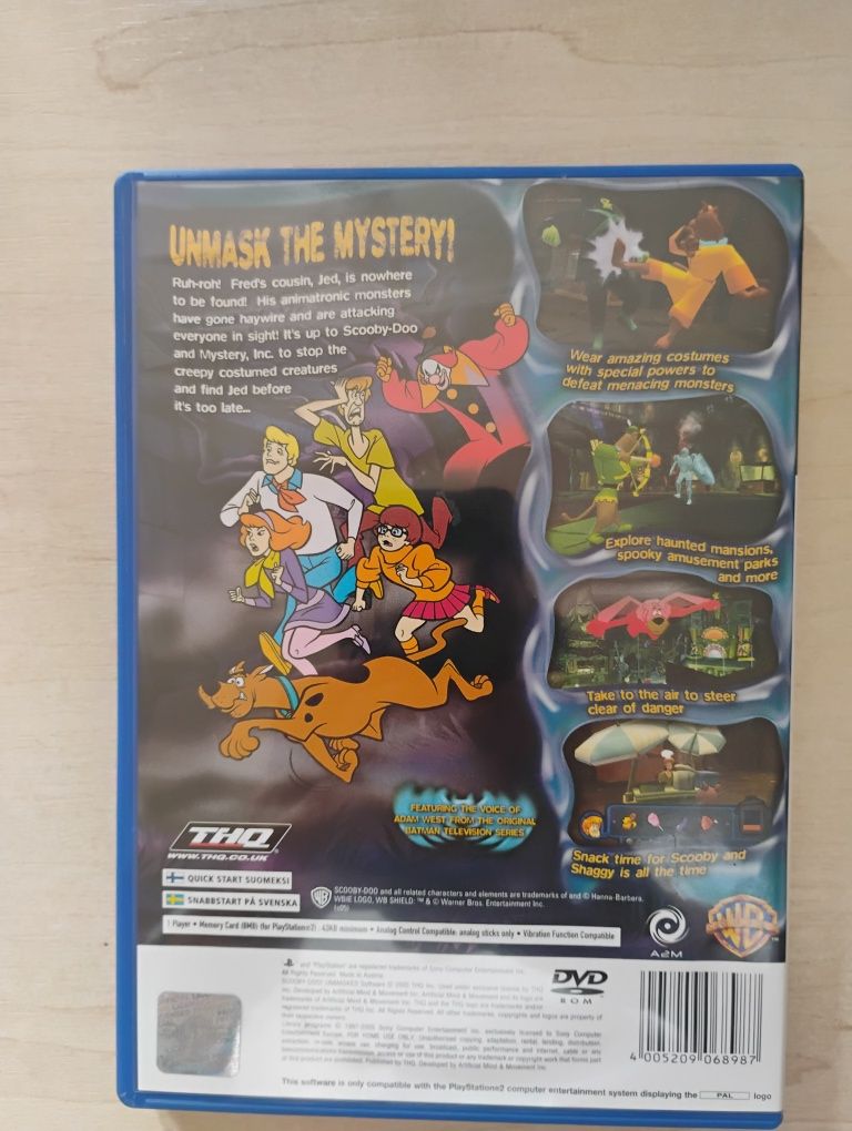 Scooby Doo unmasked ps2