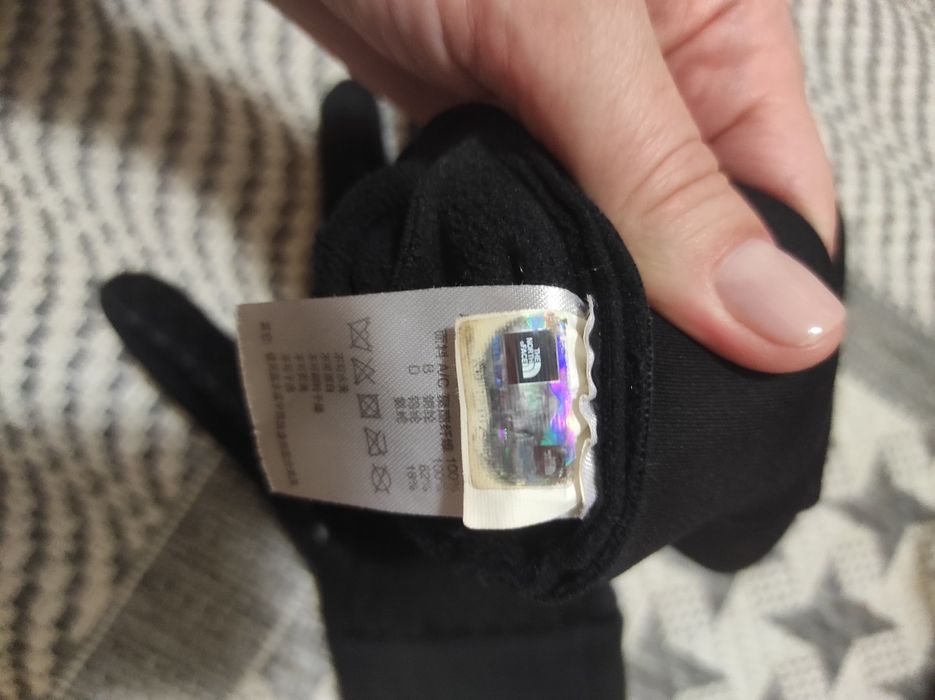 Перчатки чоловічі the north face утеплені  (S-M)