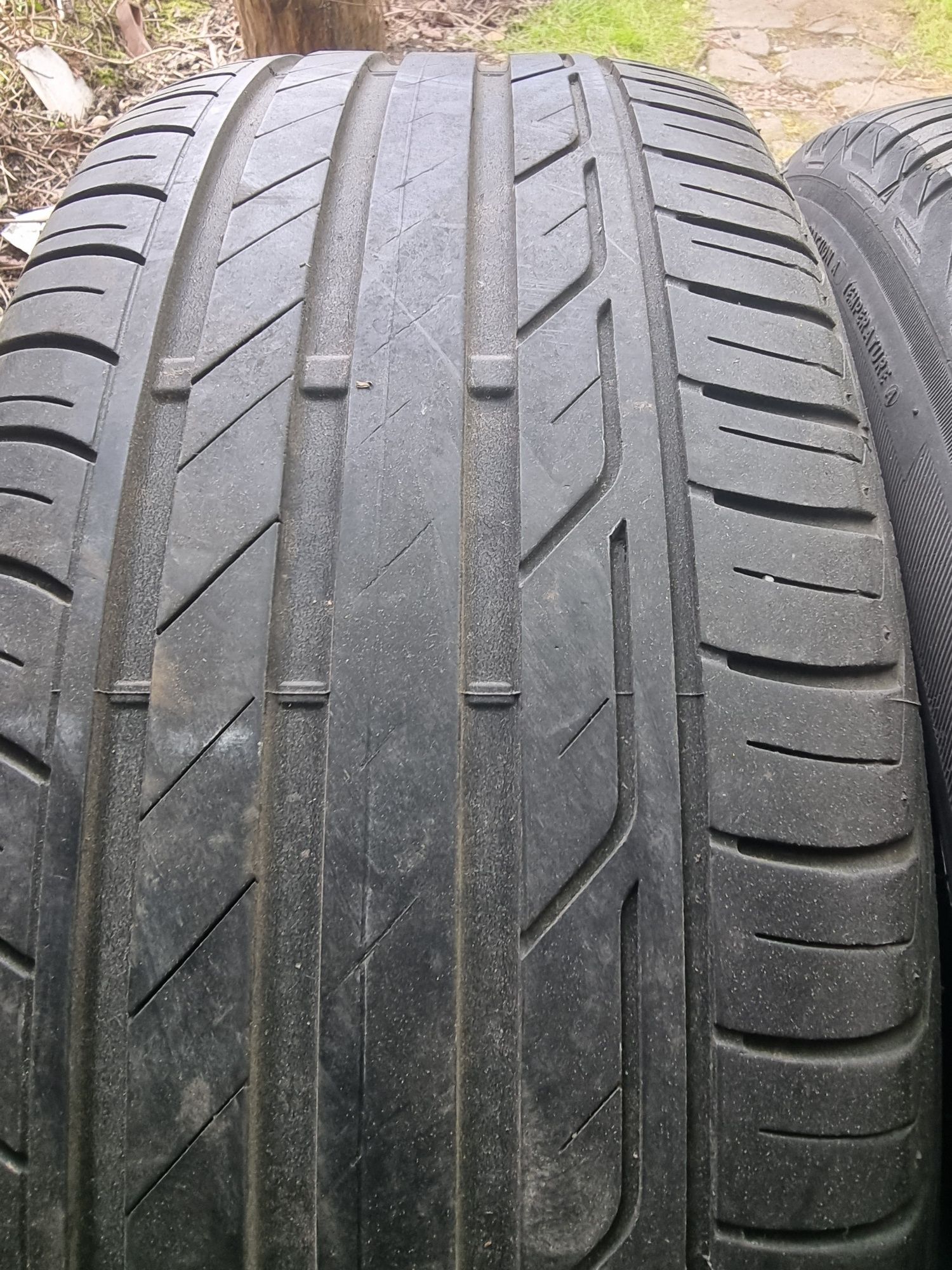 Dwie opony letnie 225/55r17 Bridgestone Turanza 2016rok CENA ZA DWIE