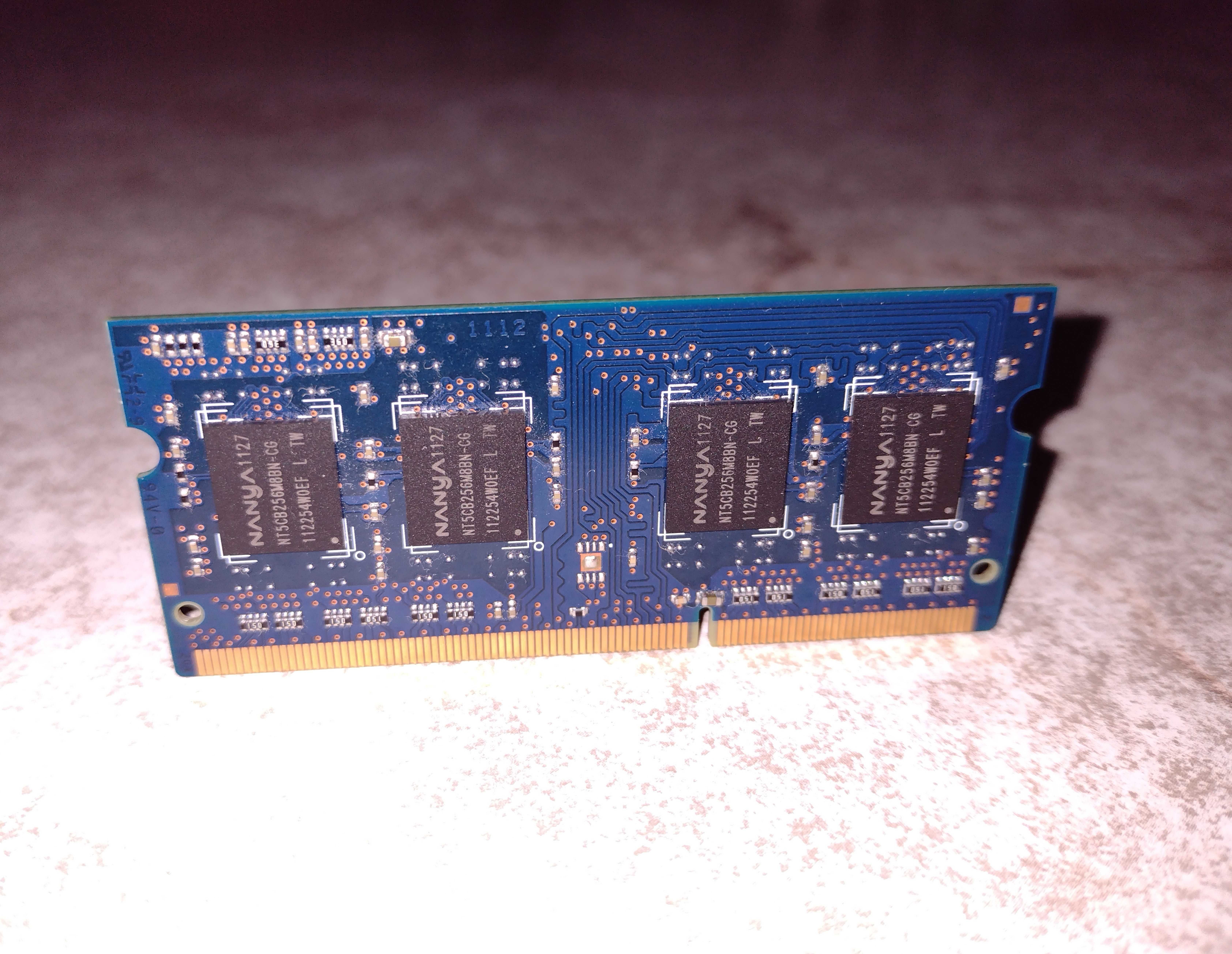 Оперативная память DDR3 2GB для ноутбука