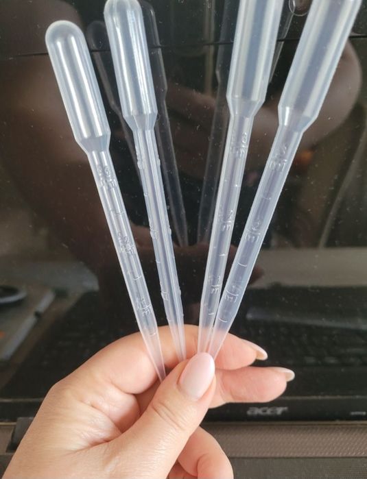 Піпетка Пастера 25 шт. об'єм 3 мл