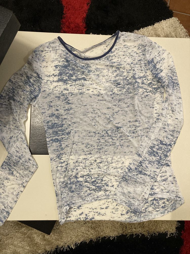 Camisola efeito transparente
