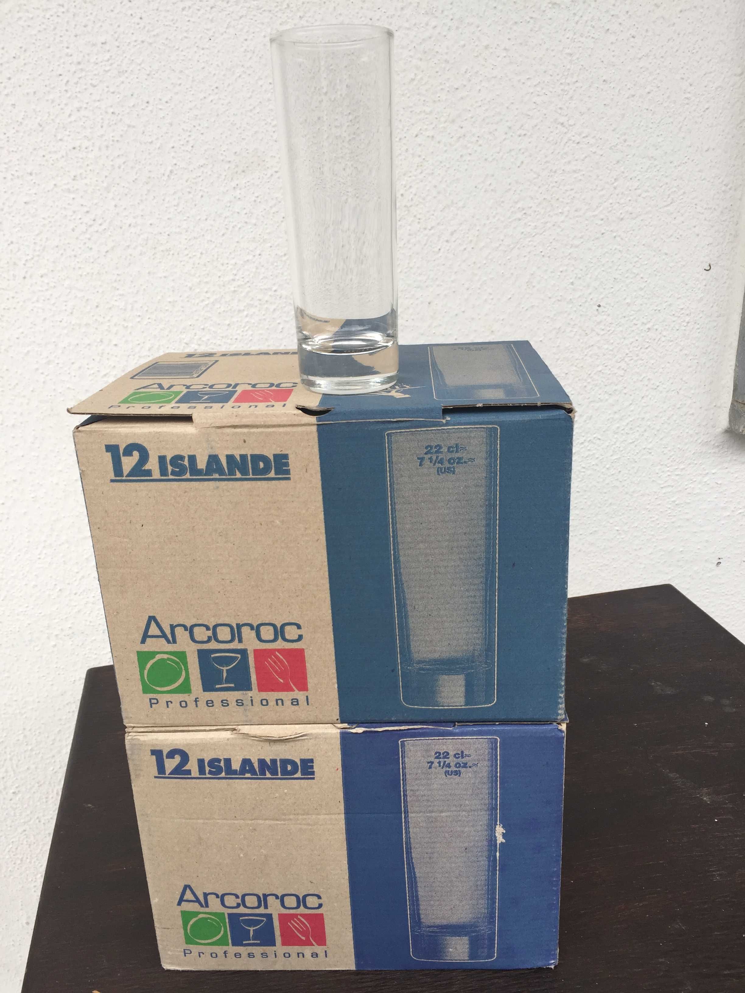 ARCOROC  Copos  Altos 22cl + VITICOLE 6 Cálices 21,5cl + Shot 3.4 cl