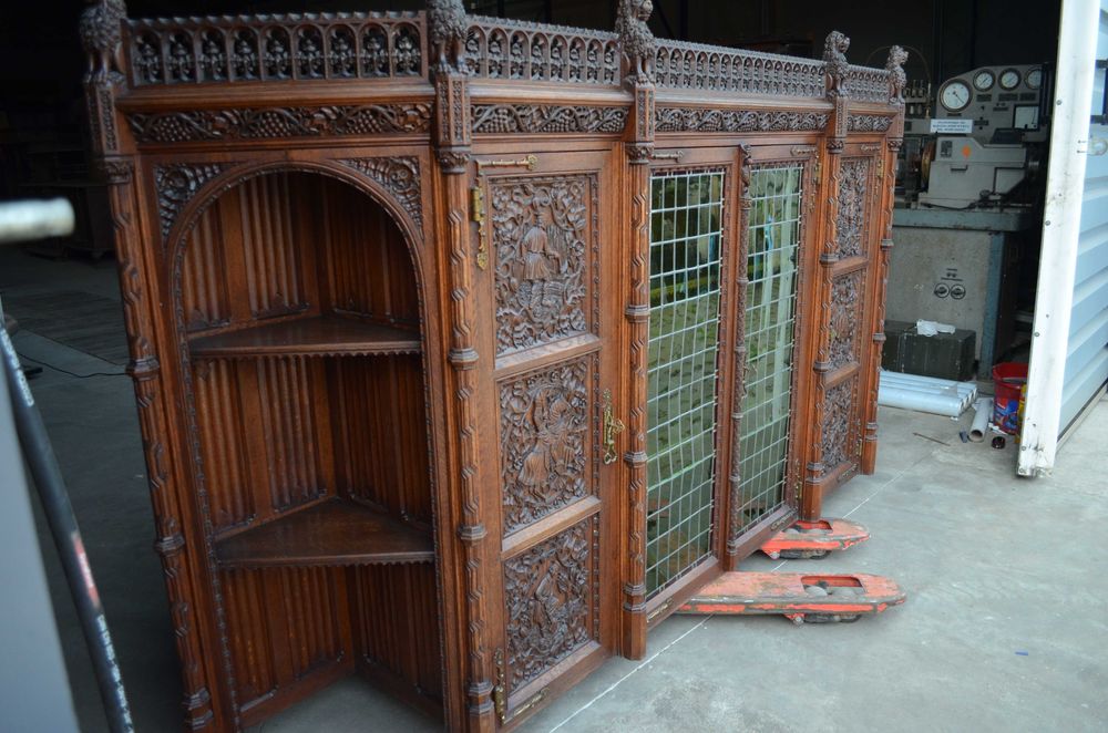 witryna antyk mebel vintage
