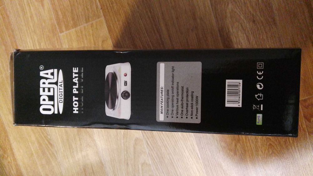 Електроплита однокомфорочна  Opera OP-5712 32*32
