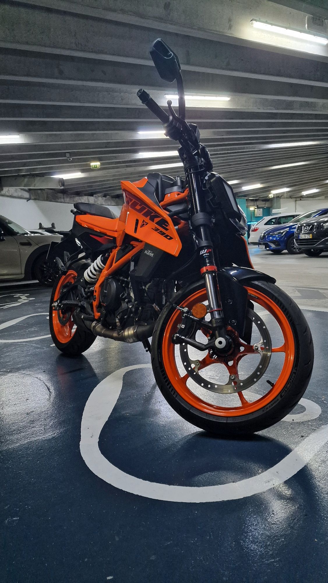 Mota Ktm duke 390