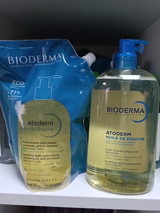 Bioderma huile олія для душу 1 л масло