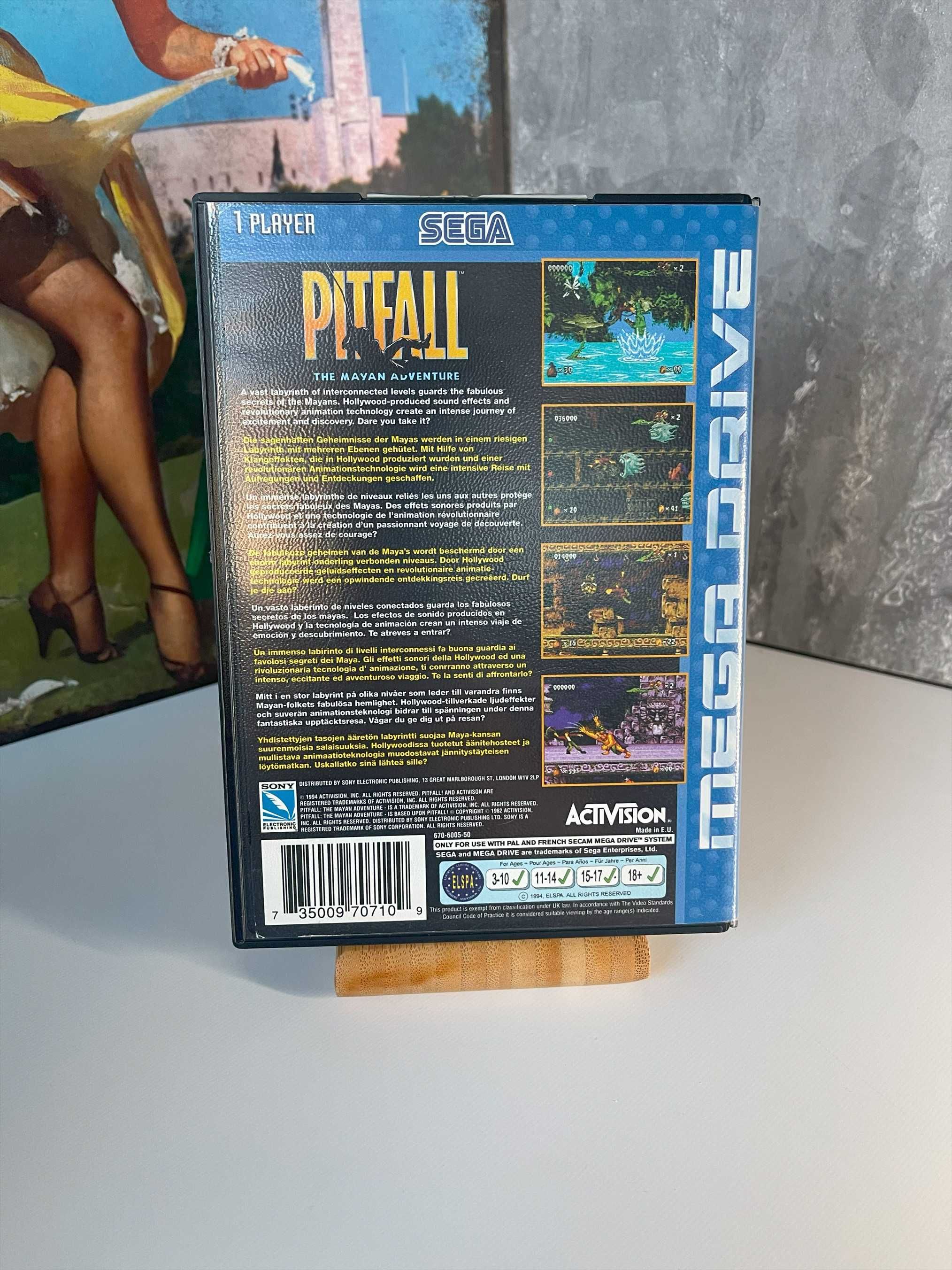 Pitfall The Mayan Adventure - Sega Mega Drive / Genesis