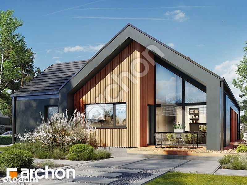 Nowoczesny dom z garażem w Krosnie - 4 pokoje