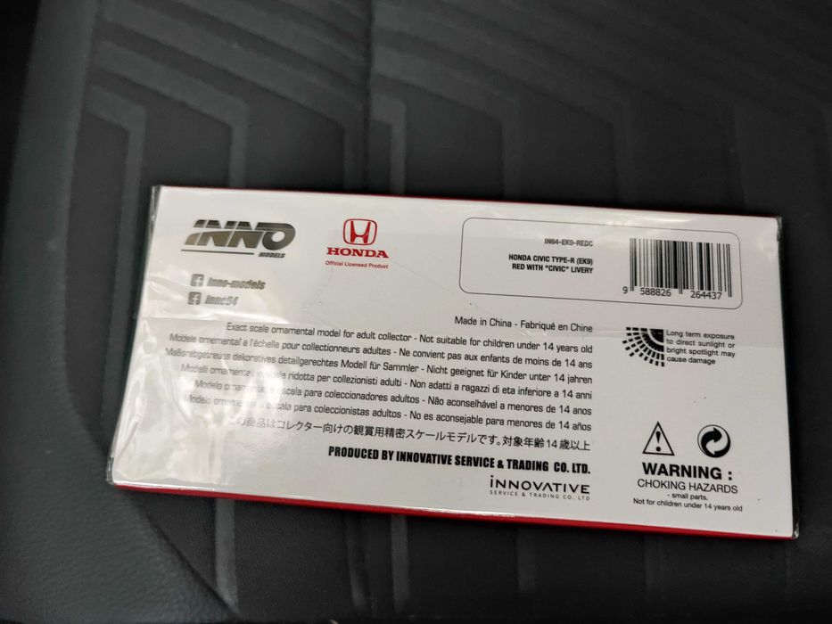 Honda Civic ek9 type r inno64