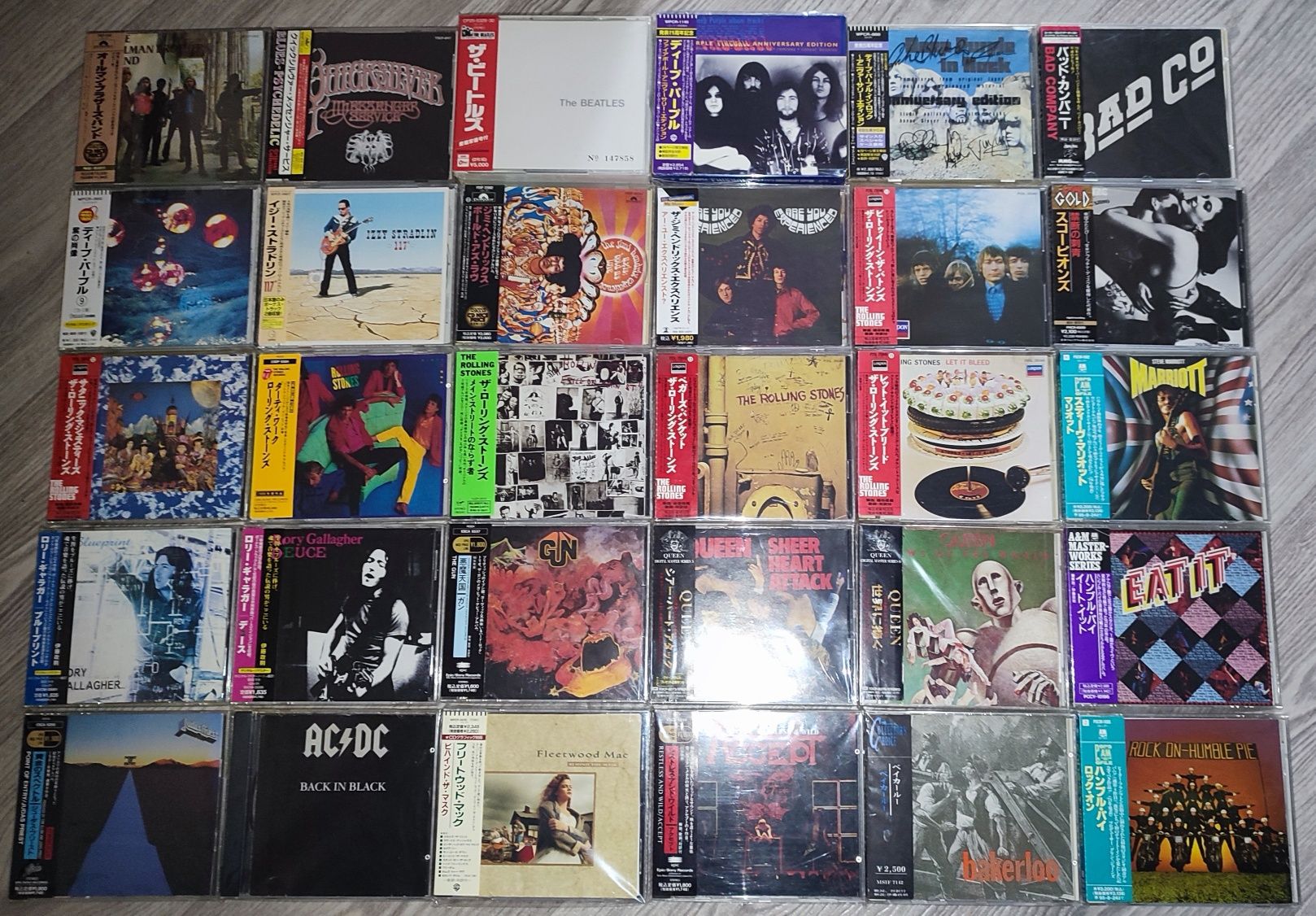 Фирменные CD ZZ Top,Kiss,M.Jackson,Visage,Prodigy,Nirvana,Wyclef Jean