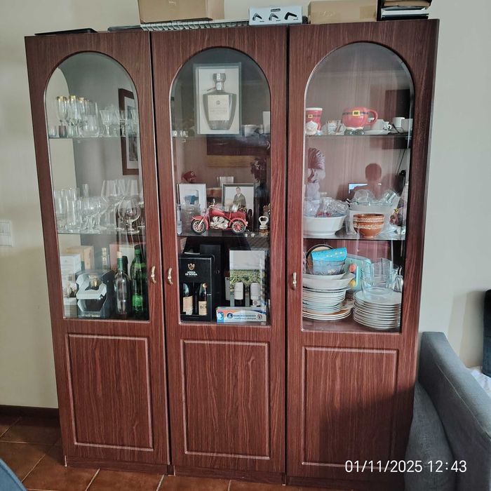 Sala jantar mesa red. Extens. 6 cadeiras