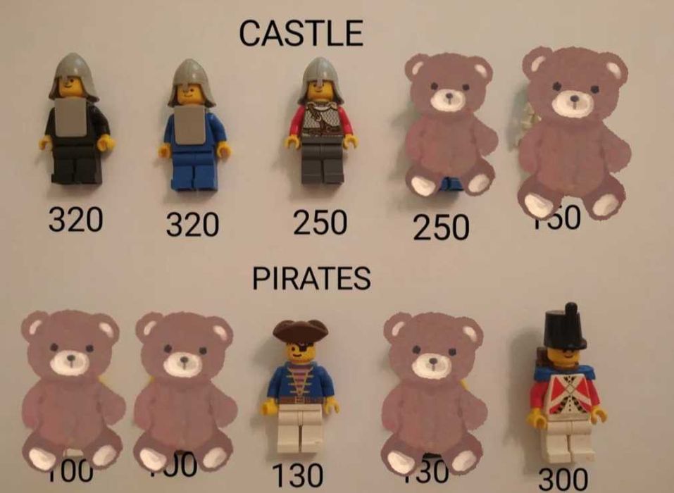 Фігурки Lego Chima, Ninjago, Star wars, Castle, Pirates, Power miners