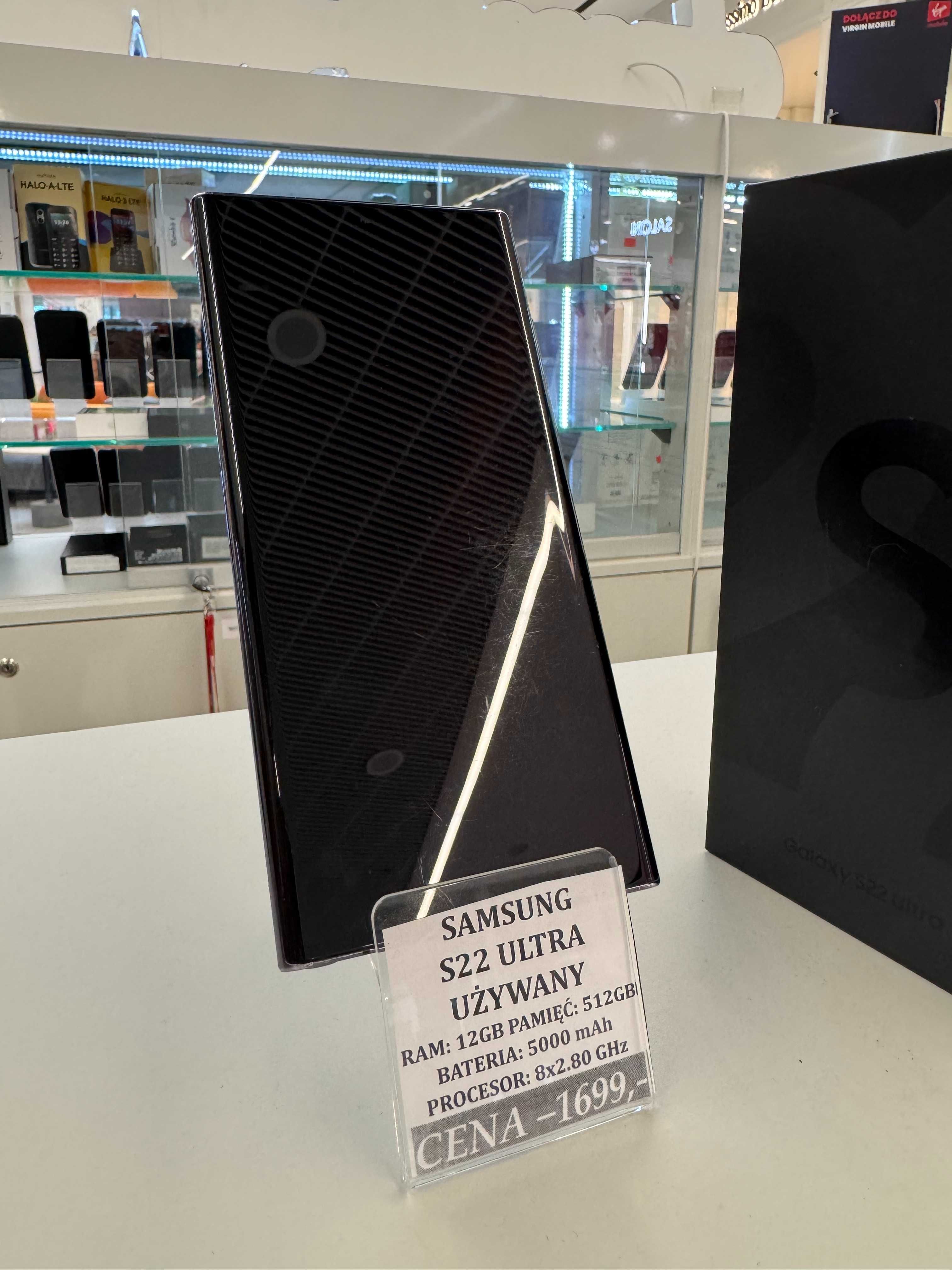 Samsung S22 Ultra 12/512GB Topcase Vivo *Raty 0%*