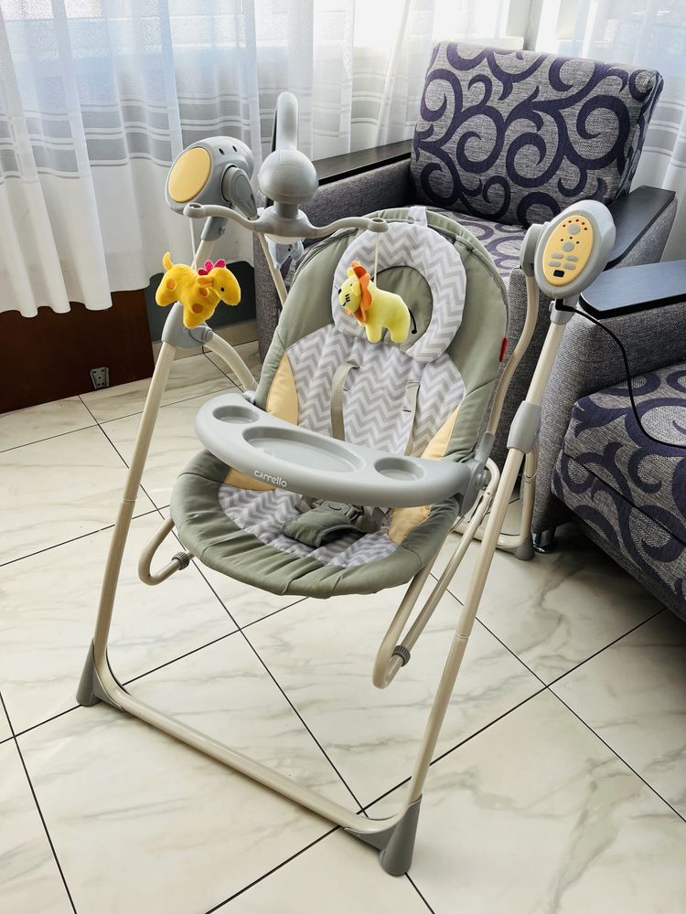 Колиска-гойдалка carrello nanny 3в1 .