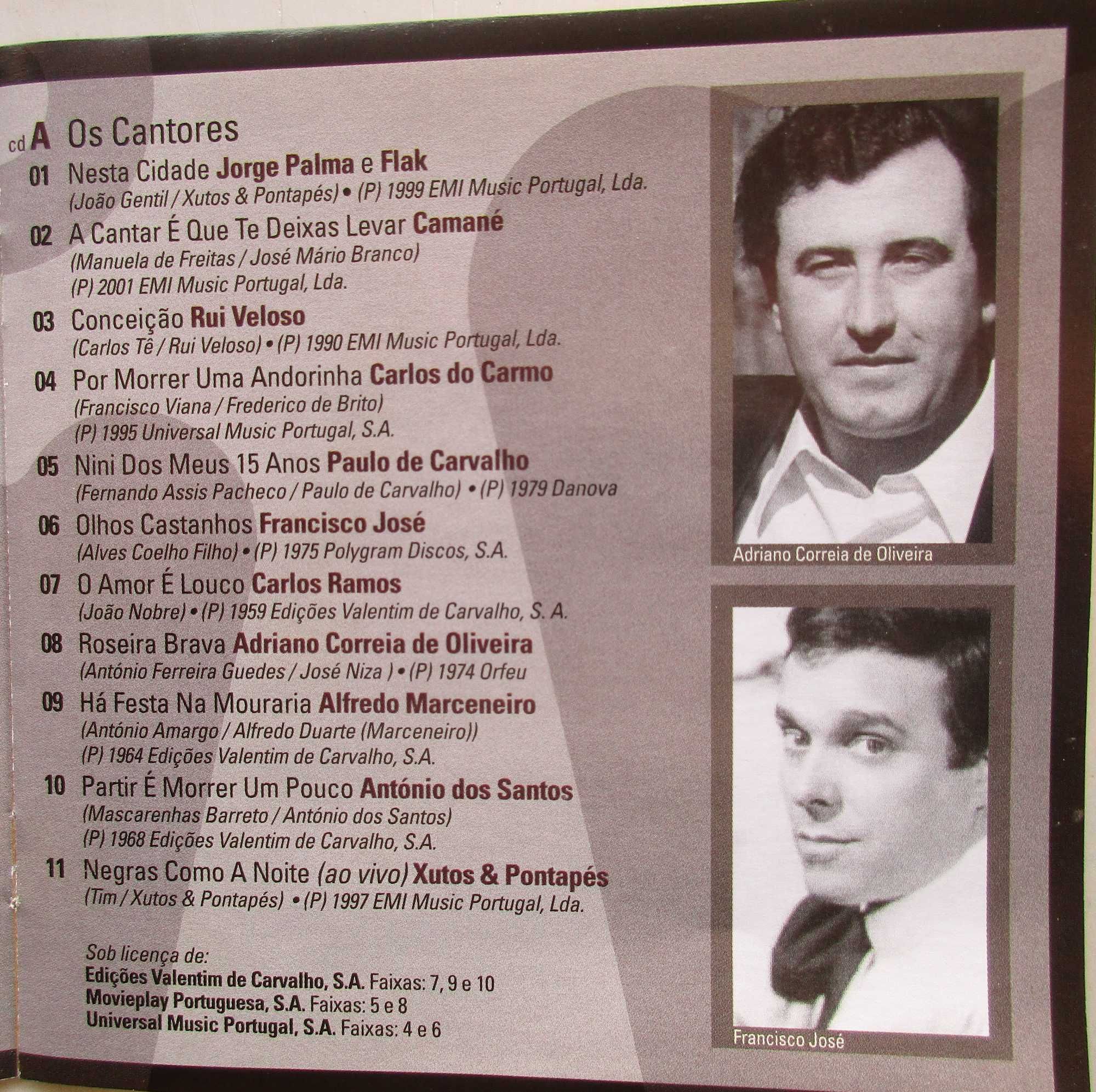 Os Grandes Intérpretes - - - - - [50 Anos de Música Portuguesa] 3 X CD